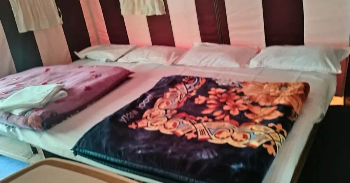 Tent interior view 2